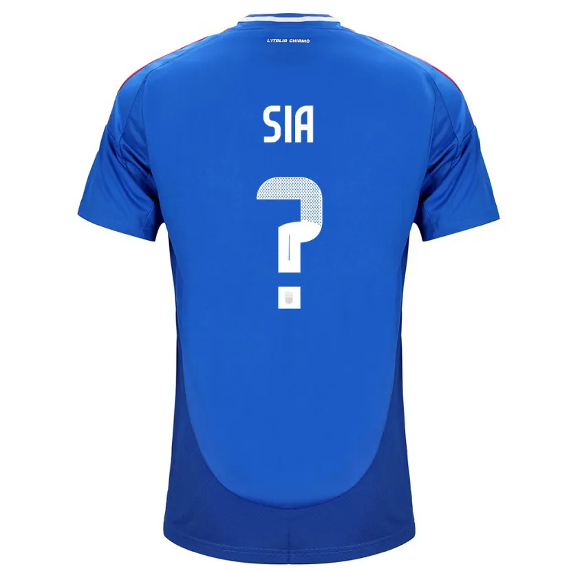 Danxen Barn Italia Diego Sia #0 Blå Hjemmetrøye Drakt Trøye 24-26 Skjorter T-Skjorte