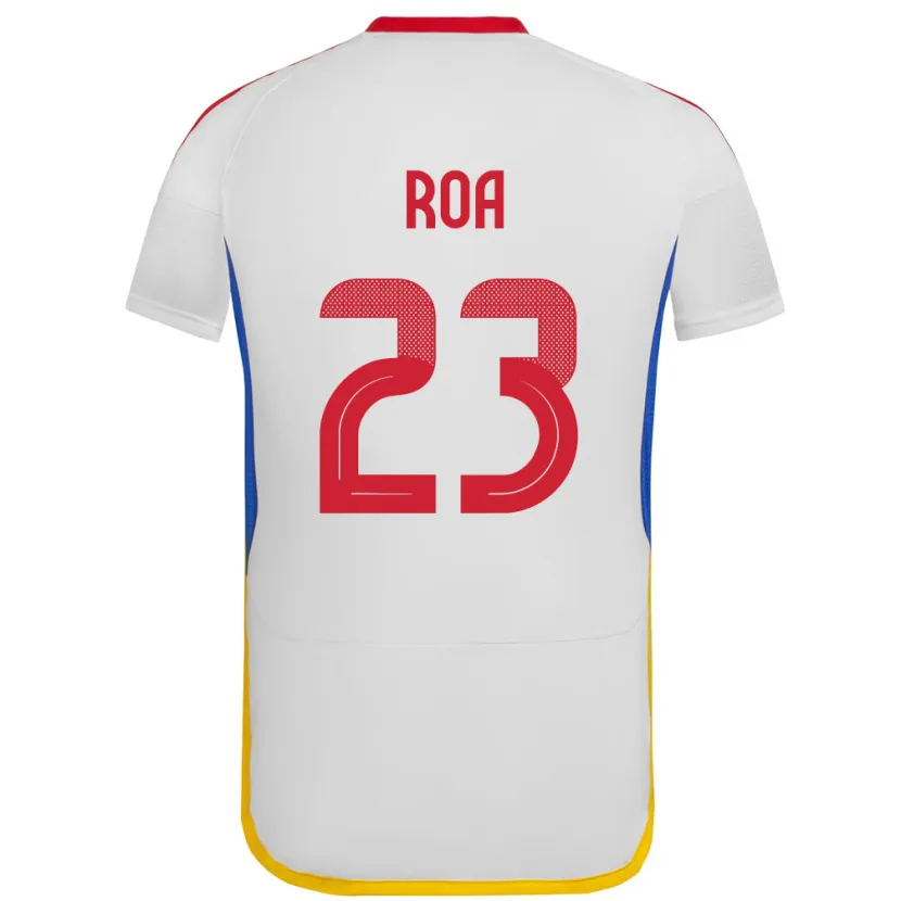 Danxen Barn Venezuela Keiber Roa #23 Hvit Bortetrøye Drakt Trøye 24-26 Skjorter T-Skjorte