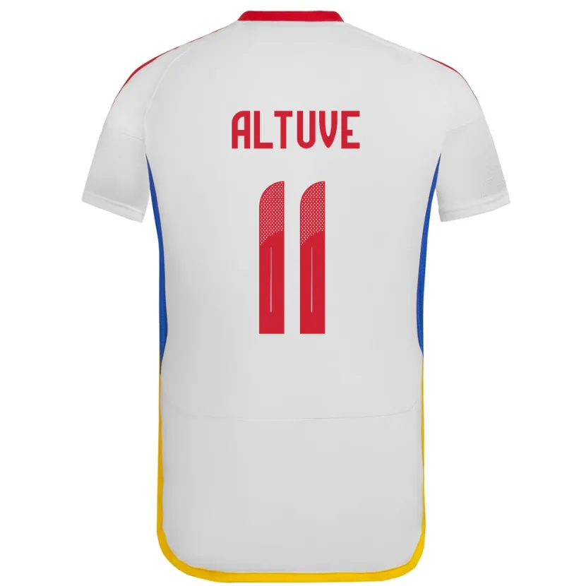Danxen Barn Venezuela Oriana Altuve #11 Hvit Bortetrøye Drakt Trøye 24-26 Skjorter T-Skjorte