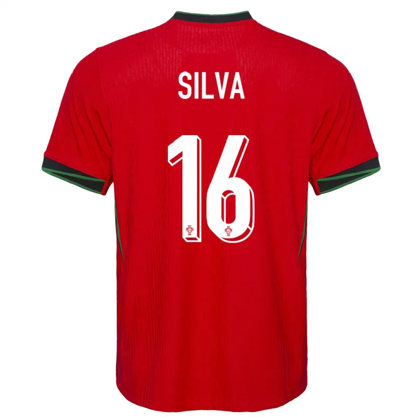 Danxen Mann Portugal Diana Silva #16 Rød Hjemmetrøye Drakt Trøye 24-26 Skjorter T-Skjorte