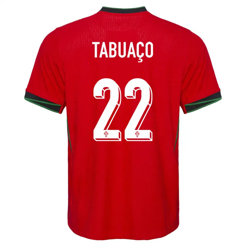 Danxen Mann Portugal Goncalo Tabuaco #22 Rød Hjemmetrøye Drakt Trøye 24-26 Skjorter T-Skjorte