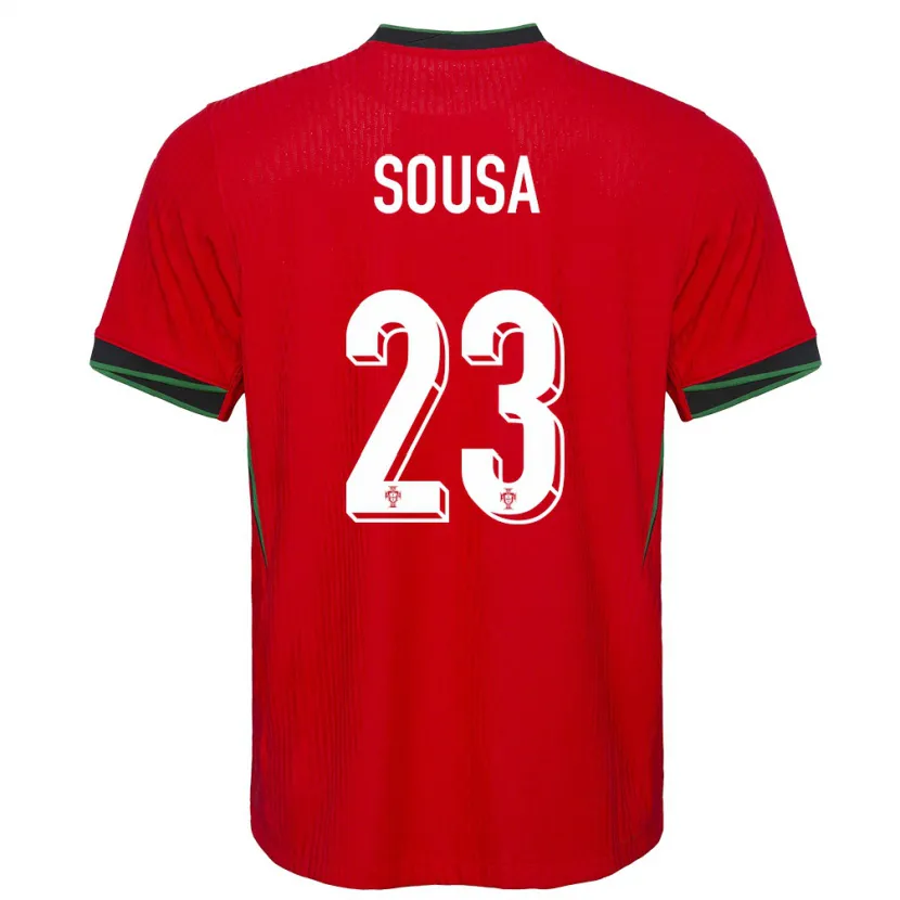 Danxen Mann Portugal Afonso Sousa #23 Rød Hjemmetrøye Drakt Trøye 24-26 Skjorter T-Skjorte