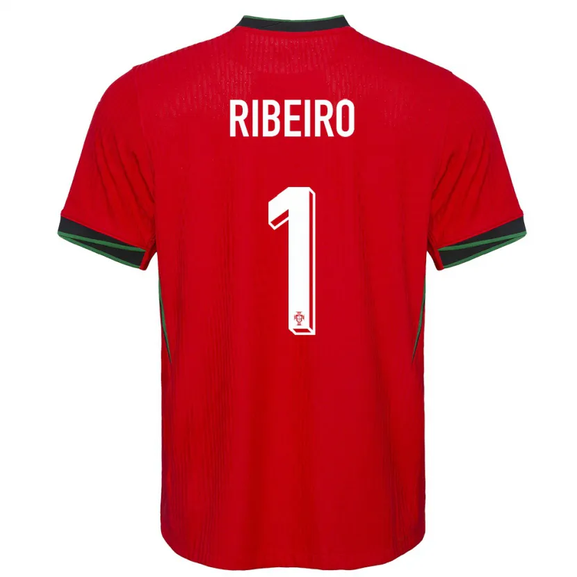 Danxen Mann Portugal Goncalo Ribeiro #1 Rød Hjemmetrøye Drakt Trøye 24-26 Skjorter T-Skjorte