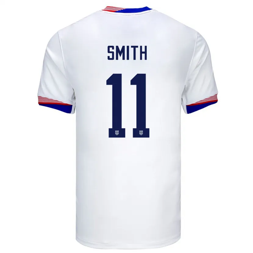 Danxen Mann Usa Sophia Smith #11 Hvit Hjemmetrøye Drakt Trøye 24-26 Skjorter T-Skjorte