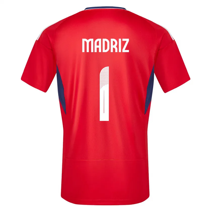 Danxen Mann Costa Rica Abraham Madriz #1 Rød Hjemmetrøye Drakt Trøye 24-26 Skjorter T-Skjorte