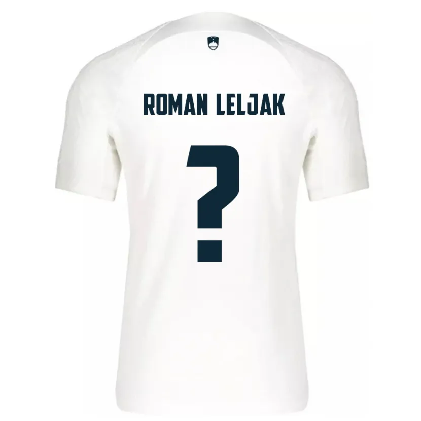 Danxen Mann Slovenia Nejc Roman Leljak #0 Hvit Hjemmetrøye Drakt Trøye 24-26 Skjorter T-Skjorte