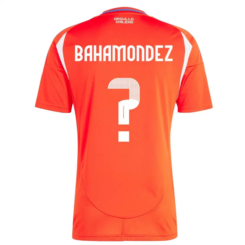 Danxen Mann Chile Taizo Bahamondez #0 Rød Hjemmetrøye Drakt Trøye 24-26 Skjorter T-Skjorte