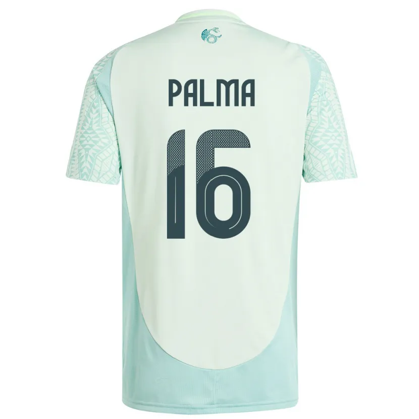 Danxen Mann Mexico Rafael Palma #16 Lin Grønn Bortetrøye Drakt Trøye 24-26 Skjorter T-Skjorte
