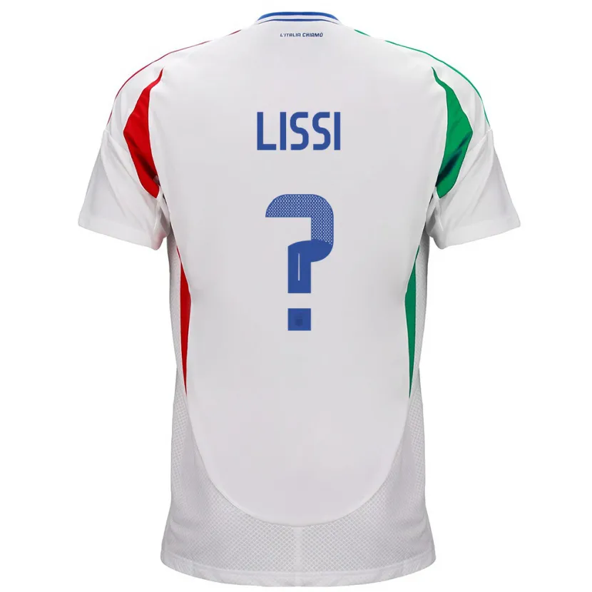 Danxen Mann Italia Thomas Lissi #0 Hvit Bortetrøye Drakt Trøye 24-26 Skjorter T-Skjorte