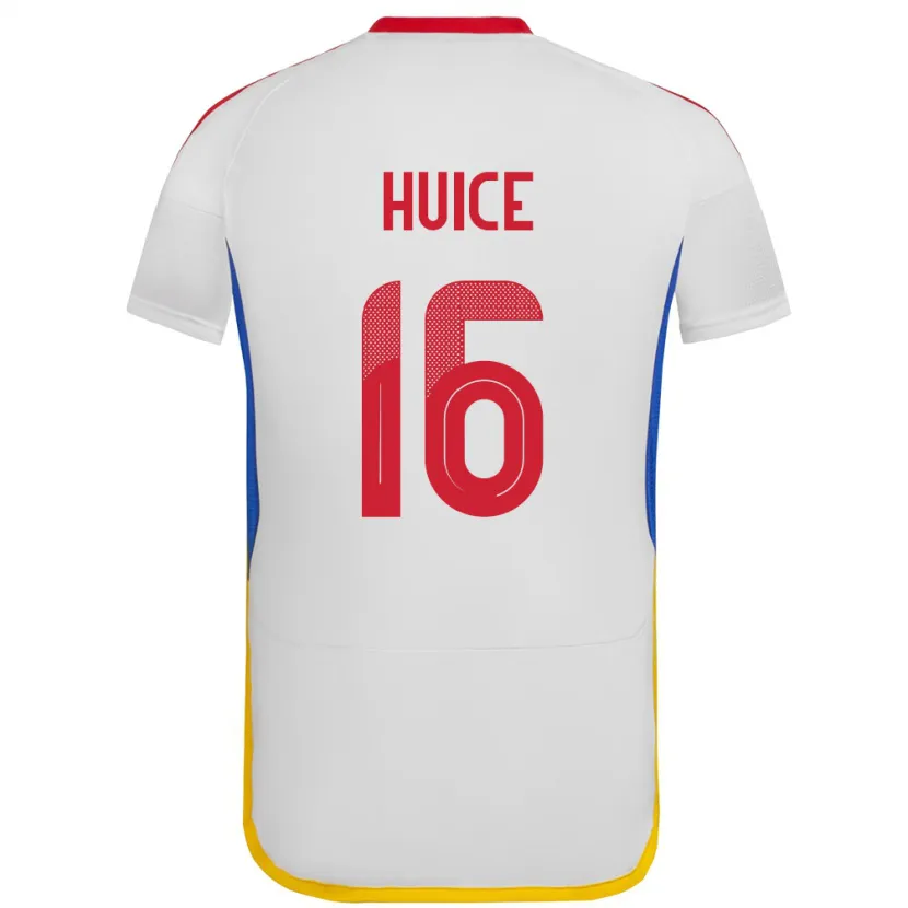 Danxen Mann Venezuela Frangel Huice #16 Hvit Bortetrøye Drakt Trøye 24-26 Skjorter T-Skjorte