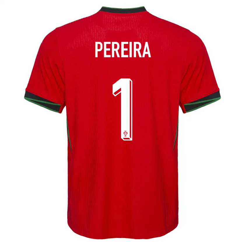 Danxen Dame Portugal Ines Pereira #1 Rød Hjemmetrøye Drakt Trøye 24-26 Skjorter T-Skjorte