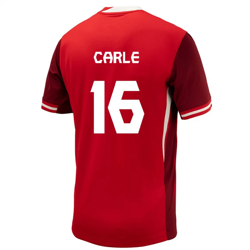 Danxen Dame Canada Gabrielle Carle #16 Rød Hjemmetrøye Drakt Trøye 24-26 Skjorter T-Skjorte