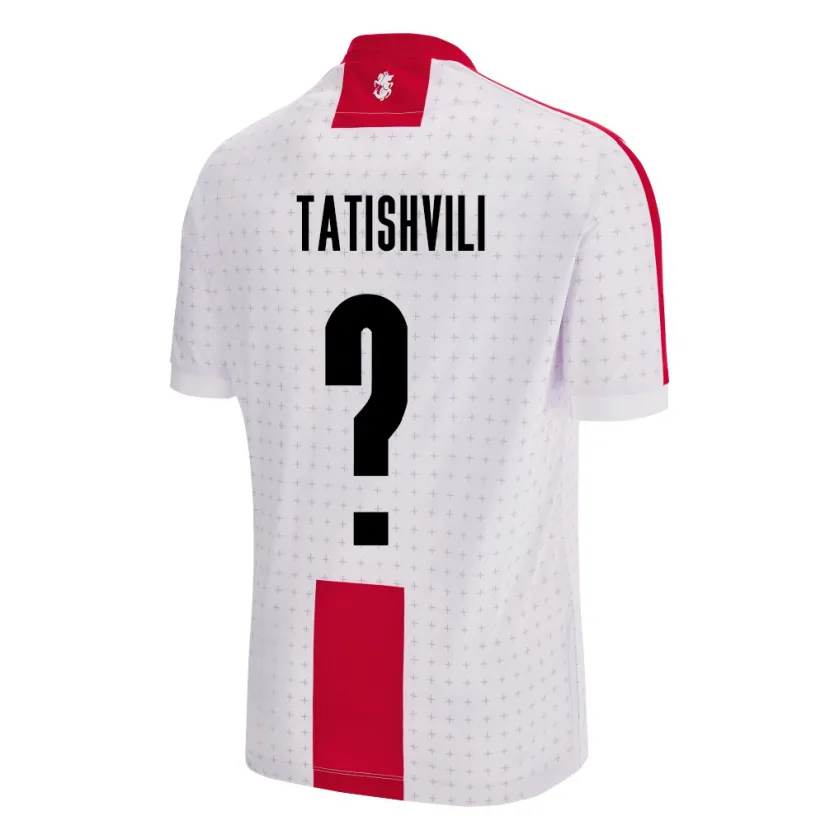 Danxen Dame Georgia Sandro Tatishvili #0 Hvit Hjemmetrøye Drakt Trøye 24-26 Skjorter T-Skjorte