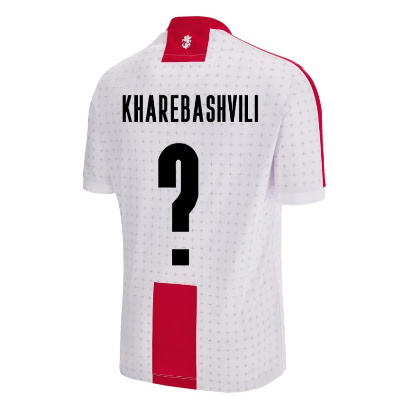 Danxen Dame Georgia Saba Kharebashvili #0 Hvit Hjemmetrøye Drakt Trøye 24-26 Skjorter T-Skjorte