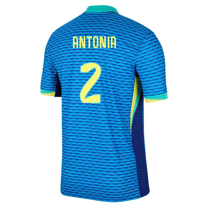 Danxen Dame Brasil Antonia #2 Blå Bortetrøye Drakt Trøye 24-26 Skjorter T-Skjorte