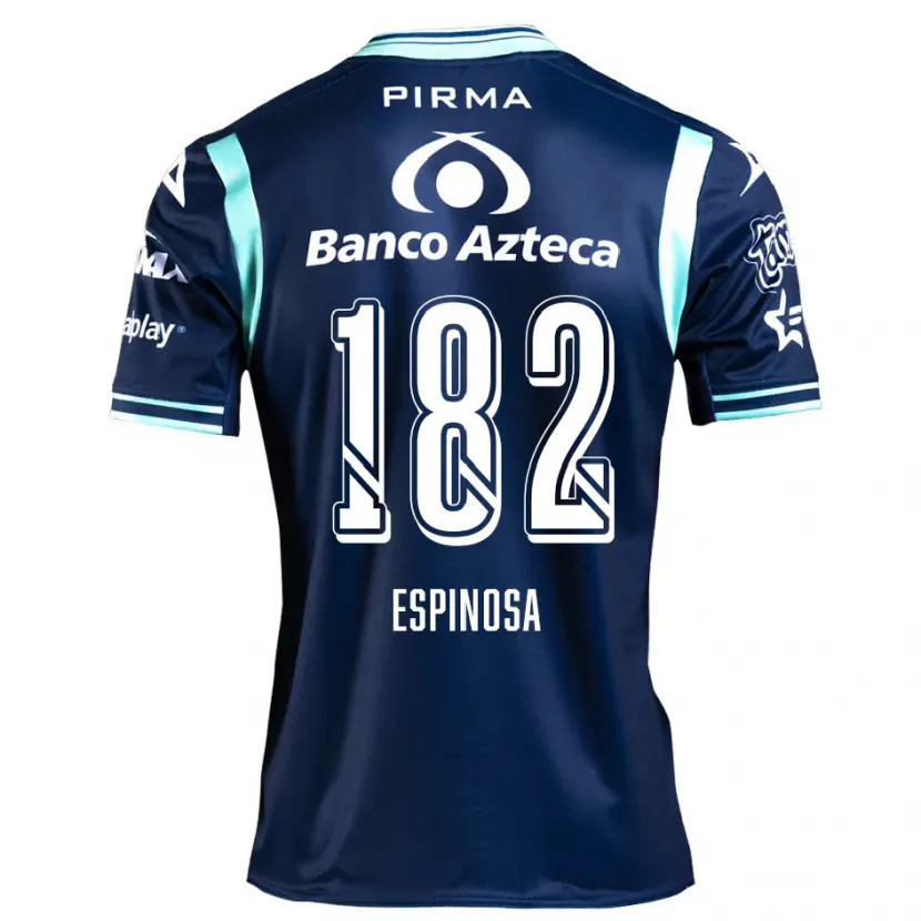 Danxen Barn Daniel Espinosa #182 Marineblå Bortetrøye Drakt Trøye 2024/25 Skjorter T-Skjorte