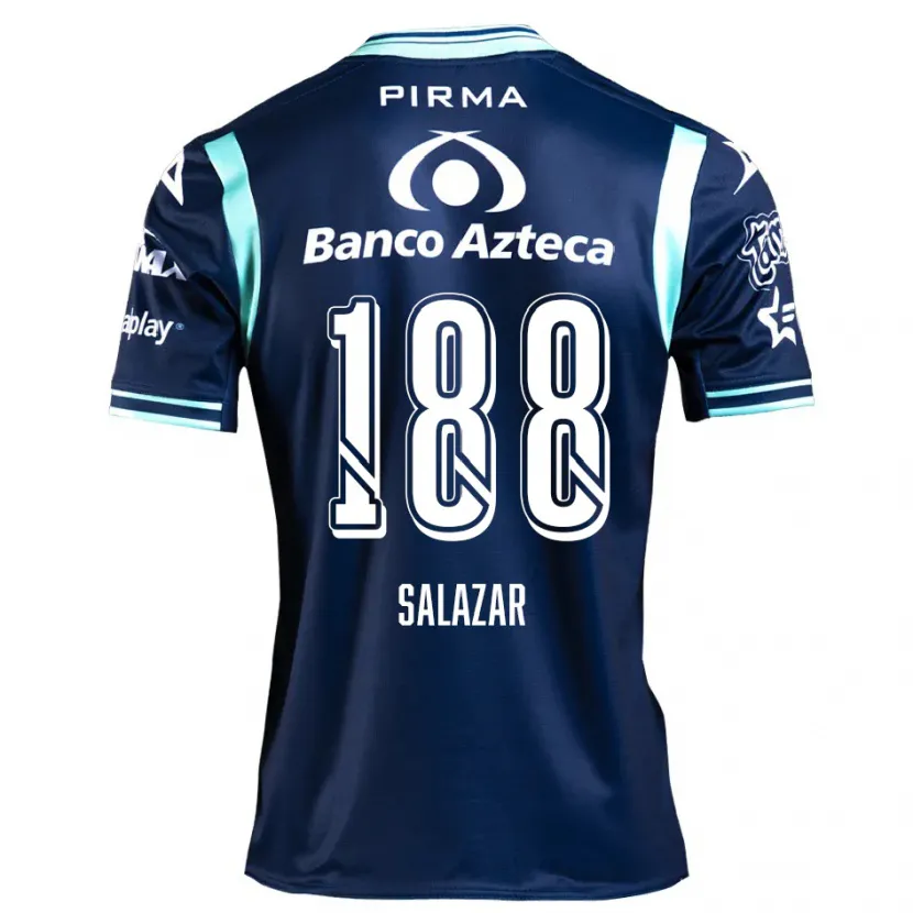 Danxen Barn Ronaldo Salazar #188 Marineblå Bortetrøye Drakt Trøye 2024/25 Skjorter T-Skjorte