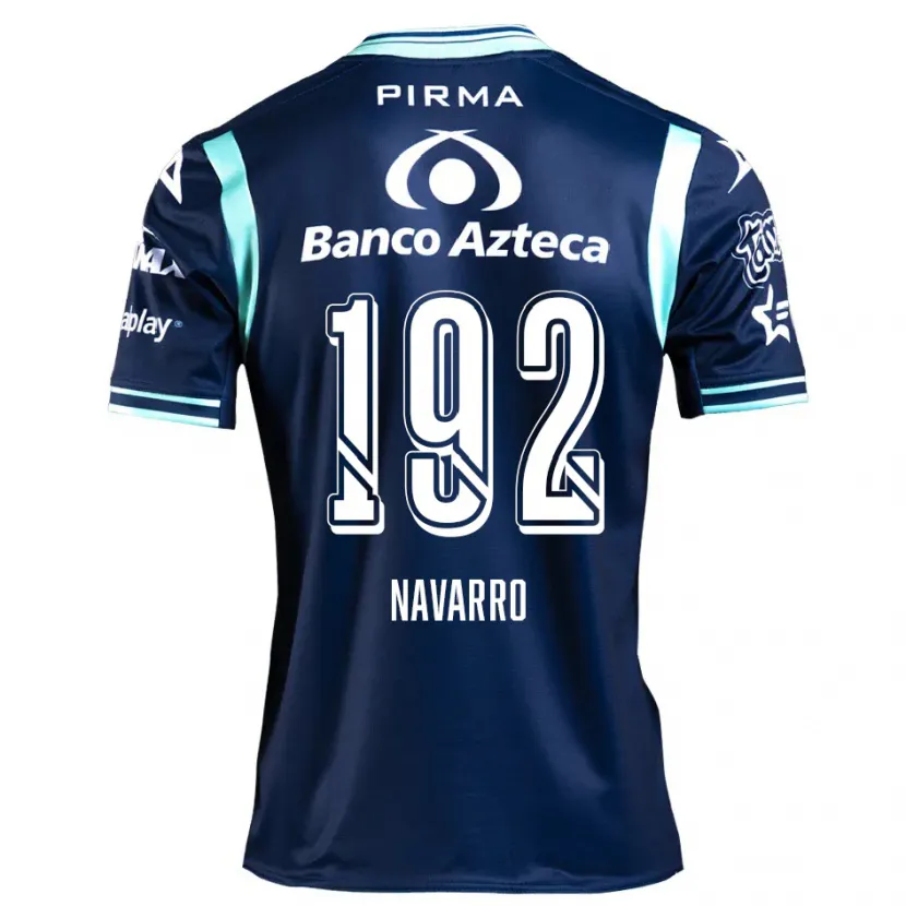 Danxen Barn Eduardo Navarro #192 Marineblå Bortetrøye Drakt Trøye 2024/25 Skjorter T-Skjorte