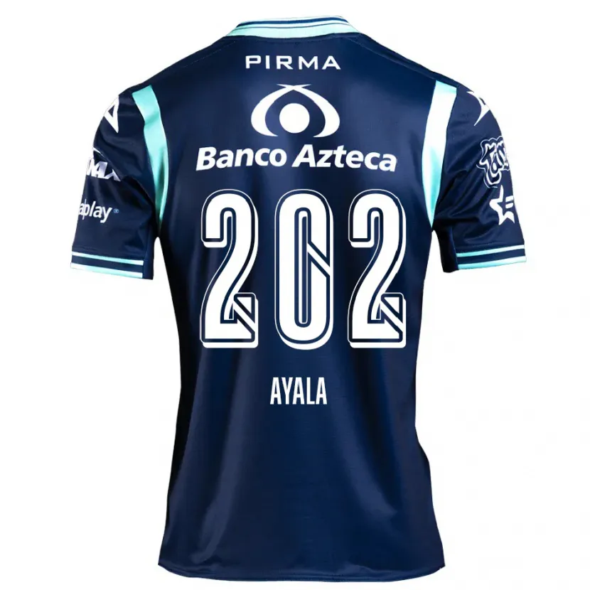 Danxen Barn Diego Ayala #202 Marineblå Bortetrøye Drakt Trøye 2024/25 Skjorter T-Skjorte
