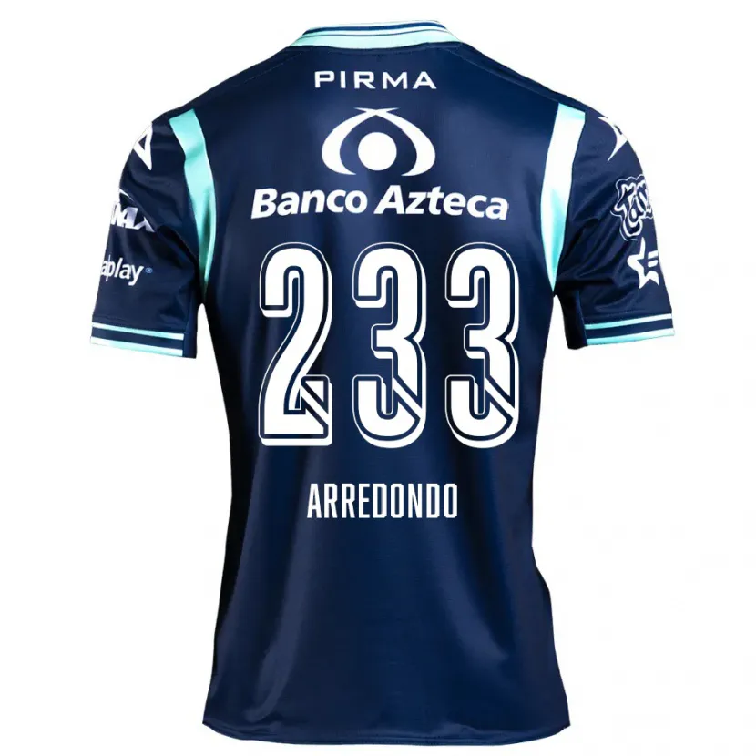Danxen Barn Ángel Arredondo #233 Marineblå Bortetrøye Drakt Trøye 2024/25 Skjorter T-Skjorte