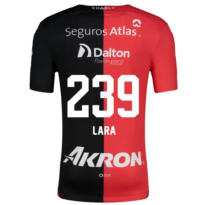 Danxen Mann Guadalupe Lara #239 Rød Svart Hjemmetrøye Drakt Trøye 2024/25 Skjorter T-Skjorte