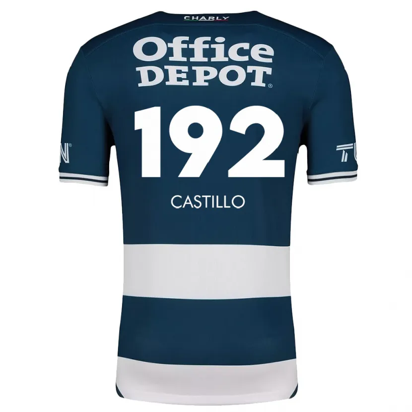 Danxen Dame José Castillo #192 Blå Hvit Hjemmetrøye Drakt Trøye 2024/25 Skjorter T-Skjorte