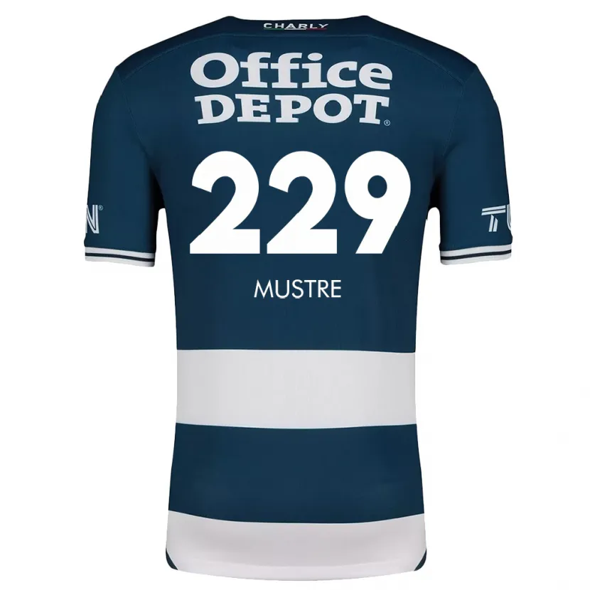 Danxen Dame Eduardo Mustre #229 Blå Hvit Hjemmetrøye Drakt Trøye 2024/25 Skjorter T-Skjorte