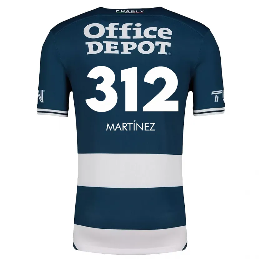 Danxen Dame Ulises Martínez #312 Blå Hvit Hjemmetrøye Drakt Trøye 2024/25 Skjorter T-Skjorte