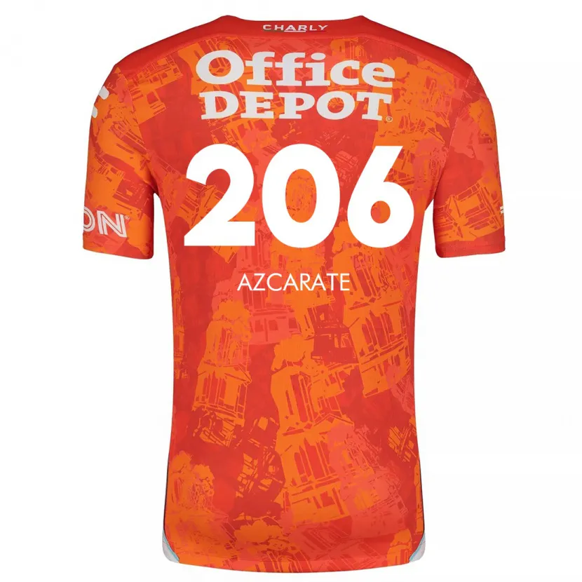 Danxen Dame Yerar Azcárate #206 Oransje Hvit Bortetrøye Drakt Trøye 2024/25 Skjorter T-Skjorte