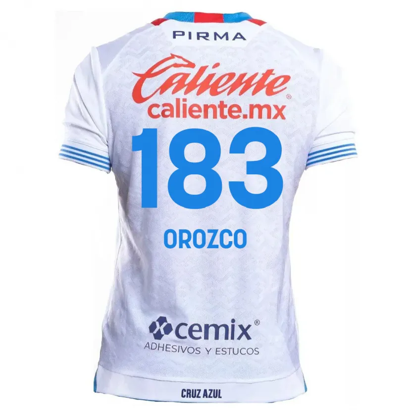 Danxen Barn Fabrizzio Orozco #183 Hvit Blå Bortetrøye Drakt Trøye 2024/25 Skjorter T-Skjorte