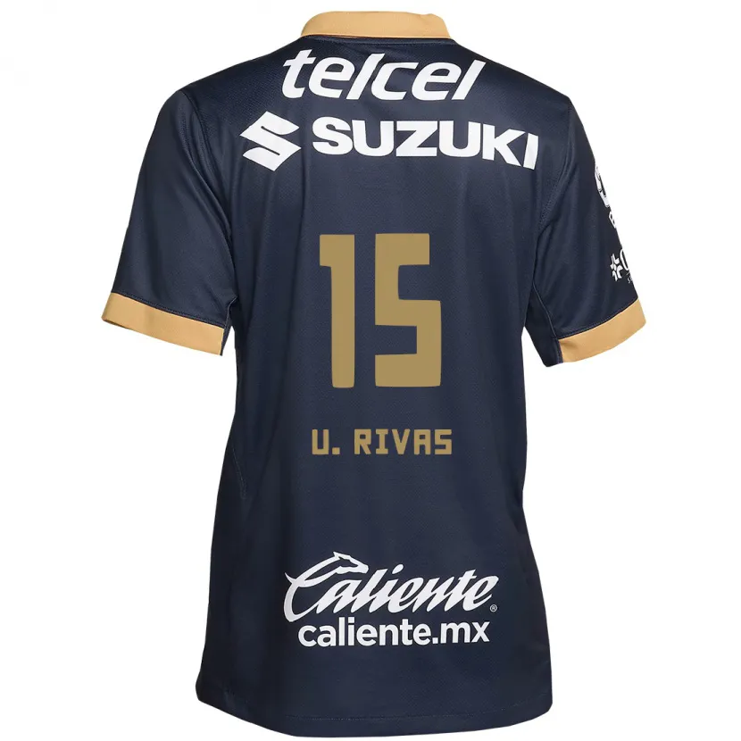 Danxen Barn Ulises Rivas #15 Obsidian Gull Hvit Bortetrøye Drakt Trøye 2024/25 Skjorter T-Skjorte