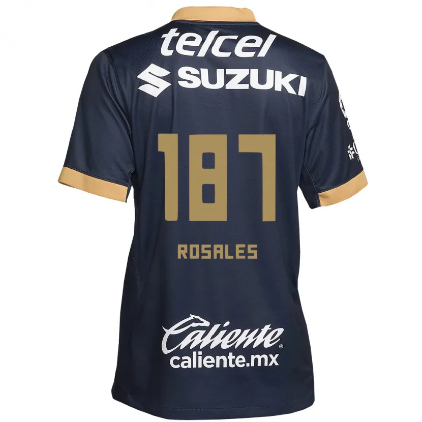 Danxen Barn Alonso Rosales #187 Obsidian Gull Hvit Bortetrøye Drakt Trøye 2024/25 Skjorter T-Skjorte