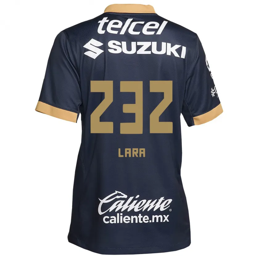 Danxen Barn Pablo Lara #232 Obsidian Gull Hvit Bortetrøye Drakt Trøye 2024/25 Skjorter T-Skjorte