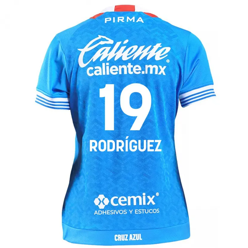 Danxen Mann Carlos Rodríguez #19 Himmelblå Hjemmetrøye Drakt Trøye 2024/25 Skjorter T-Skjorte