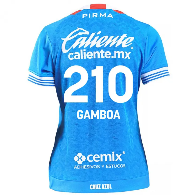 Danxen Mann Bryan Gamboa #210 Himmelblå Hjemmetrøye Drakt Trøye 2024/25 Skjorter T-Skjorte