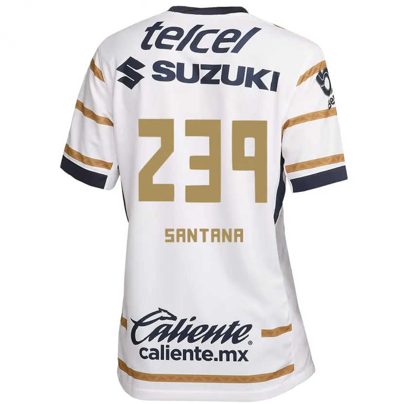 Danxen Mann Guillermo Santana #239 Hvit Obsidian Hjemmetrøye Drakt Trøye 2024/25 Skjorter T-Skjorte