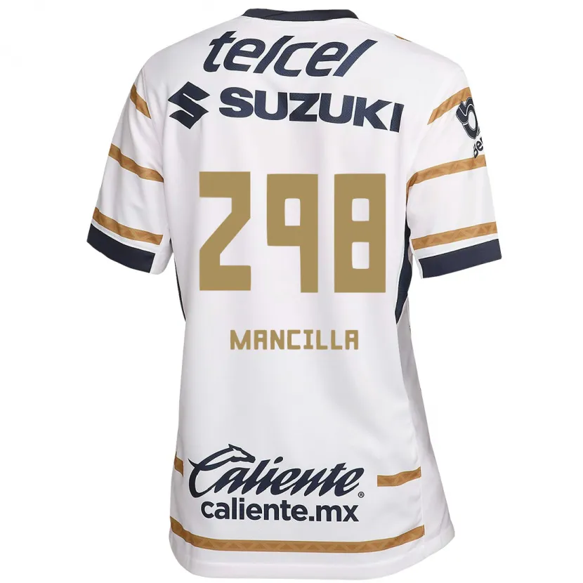 Danxen Mann José Mancilla #298 Hvit Obsidian Hjemmetrøye Drakt Trøye 2024/25 Skjorter T-Skjorte