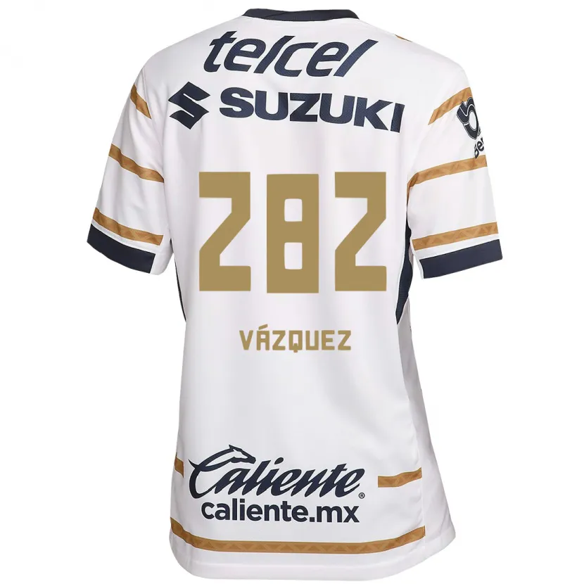 Danxen Mann Austin Vázquez #282 Hvit Obsidian Hjemmetrøye Drakt Trøye 2024/25 Skjorter T-Skjorte