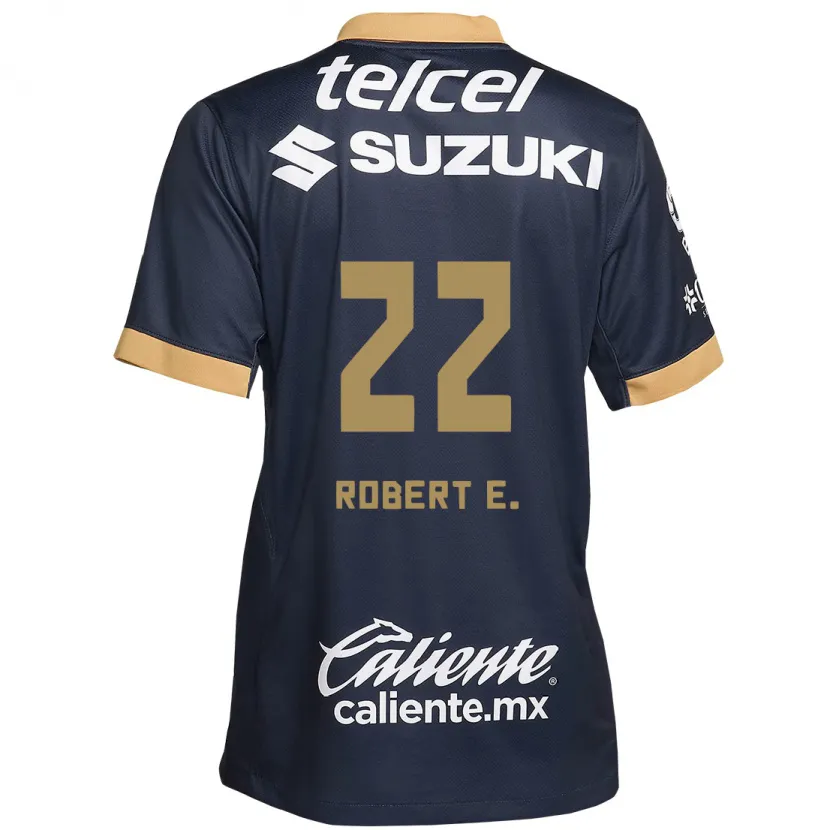 Danxen Mann Robert Ergas #22 Obsidian Gull Hvit Bortetrøye Drakt Trøye 2024/25 Skjorter T-Skjorte