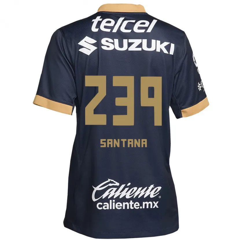 Danxen Mann Guillermo Santana #239 Obsidian Gull Hvit Bortetrøye Drakt Trøye 2024/25 Skjorter T-Skjorte