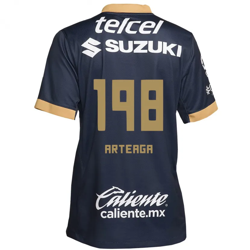 Danxen Mann Edwin Arteaga #198 Obsidian Gull Hvit Bortetrøye Drakt Trøye 2024/25 Skjorter T-Skjorte