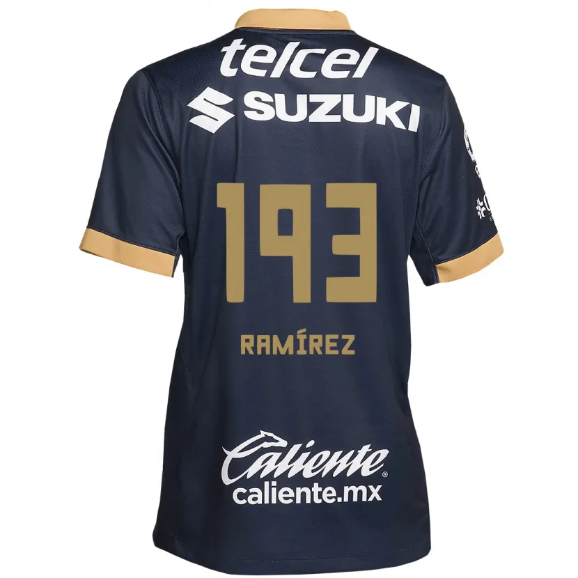Danxen Mann Héctor Ramírez #193 Obsidian Gull Hvit Bortetrøye Drakt Trøye 2024/25 Skjorter T-Skjorte