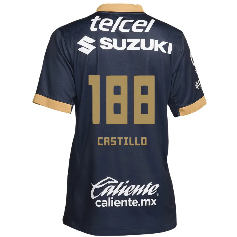 Danxen Mann Christian Castillo #188 Obsidian Gull Hvit Bortetrøye Drakt Trøye 2024/25 Skjorter T-Skjorte