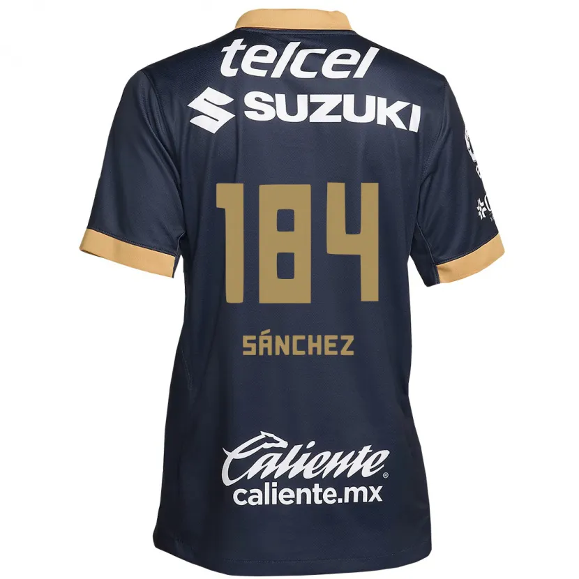 Danxen Mann Manuel Sánchez #184 Obsidian Gull Hvit Bortetrøye Drakt Trøye 2024/25 Skjorter T-Skjorte