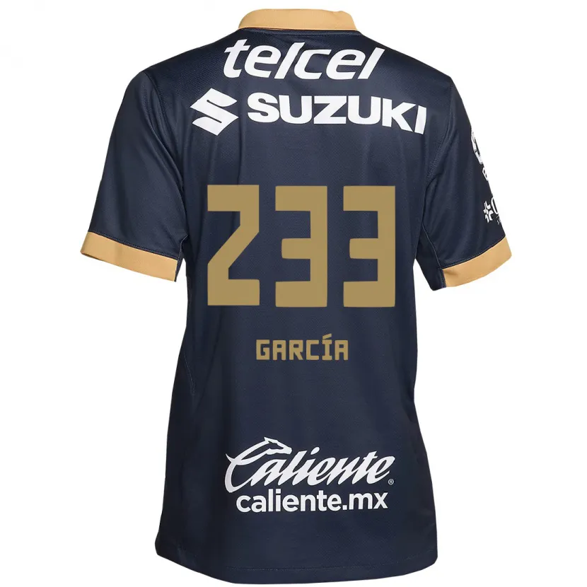 Danxen Mann Carlos García #233 Obsidian Gull Hvit Bortetrøye Drakt Trøye 2024/25 Skjorter T-Skjorte