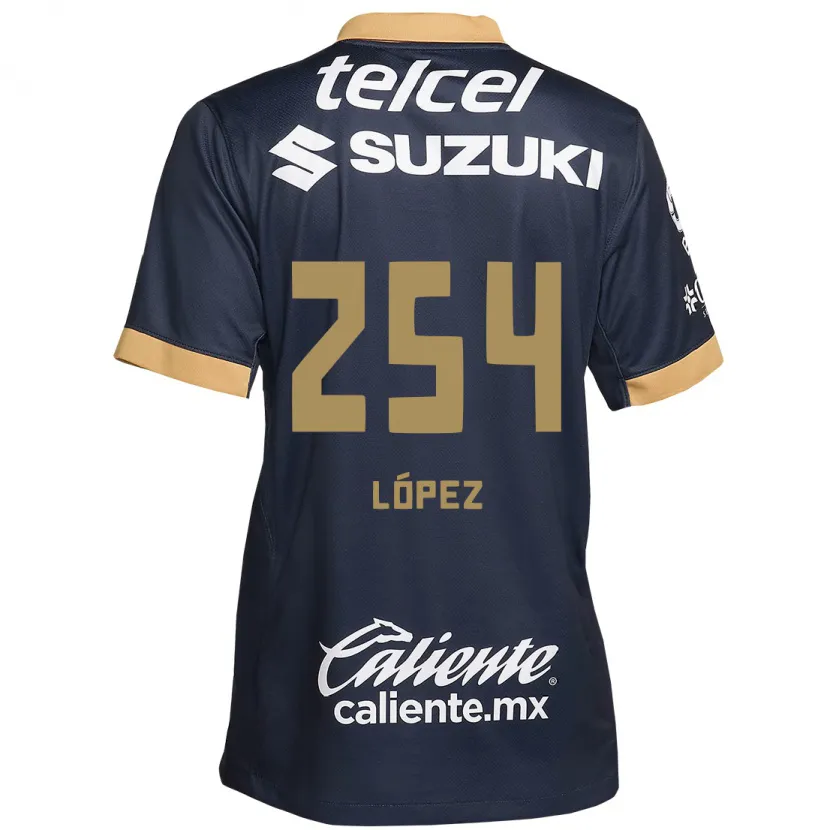 Danxen Mann Santiago López #254 Obsidian Gull Hvit Bortetrøye Drakt Trøye 2024/25 Skjorter T-Skjorte