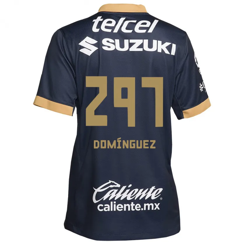 Danxen Mann Julio Domínguez #297 Obsidian Gull Hvit Bortetrøye Drakt Trøye 2024/25 Skjorter T-Skjorte
