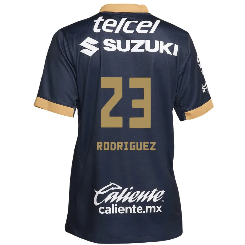 Danxen Mann Catherine Rodriguez #23 Obsidian Gull Hvit Bortetrøye Drakt Trøye 2024/25 Skjorter T-Skjorte