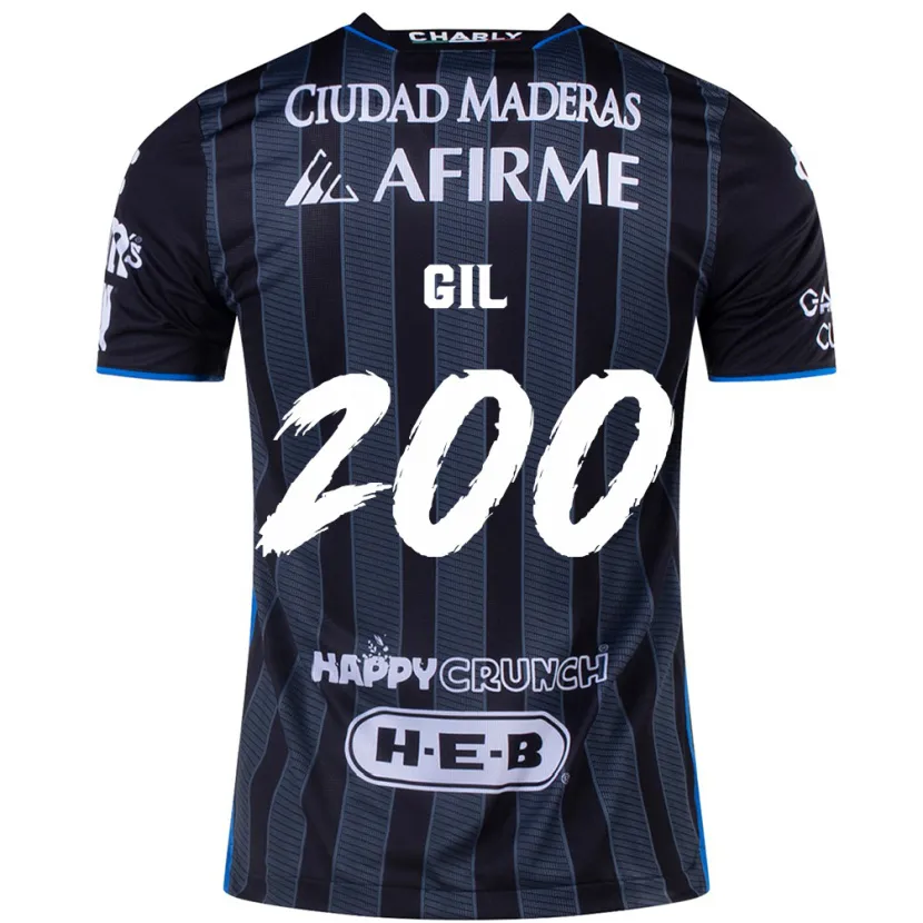 Danxen Mann Gerardo Gil #200 Hvit Svart Bortetrøye Drakt Trøye 2024/25 Skjorter T-Skjorte
