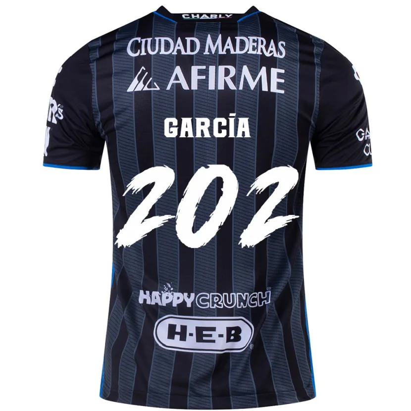 Danxen Mann Diego García #202 Hvit Svart Bortetrøye Drakt Trøye 2024/25 Skjorter T-Skjorte